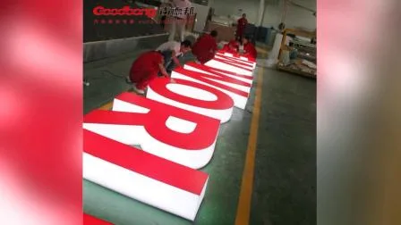 Outdoor Strong Huge Size Advertising Channel Stainless 3D Letters Signs
